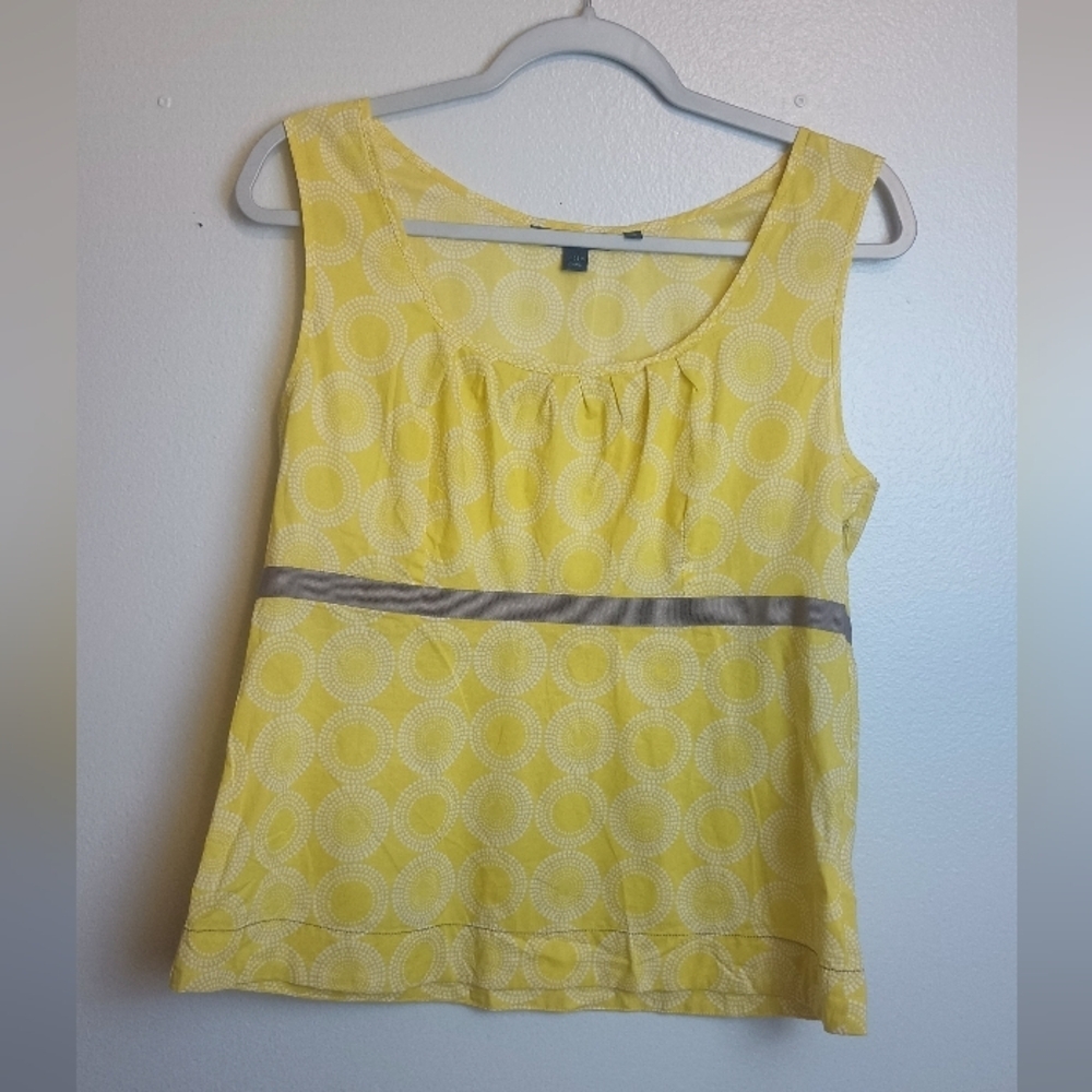 Boden Sleeveless Cotton Top Size 14